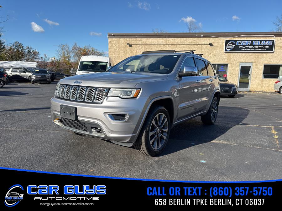 2017 Jeep Grand Cherokee Overland 4x4, available for sale in Berlin, Connecticut | Car Guys Automotive LLC. Berlin, Connecticut