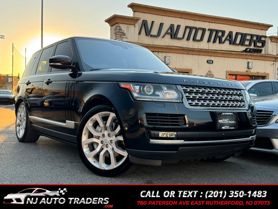 2016 Land Rover Range Rover 4WD 4dr Supercharged, available for sale in East Rutherford, New Jersey | NJ Auto Traders. East Rutherford, New Jersey