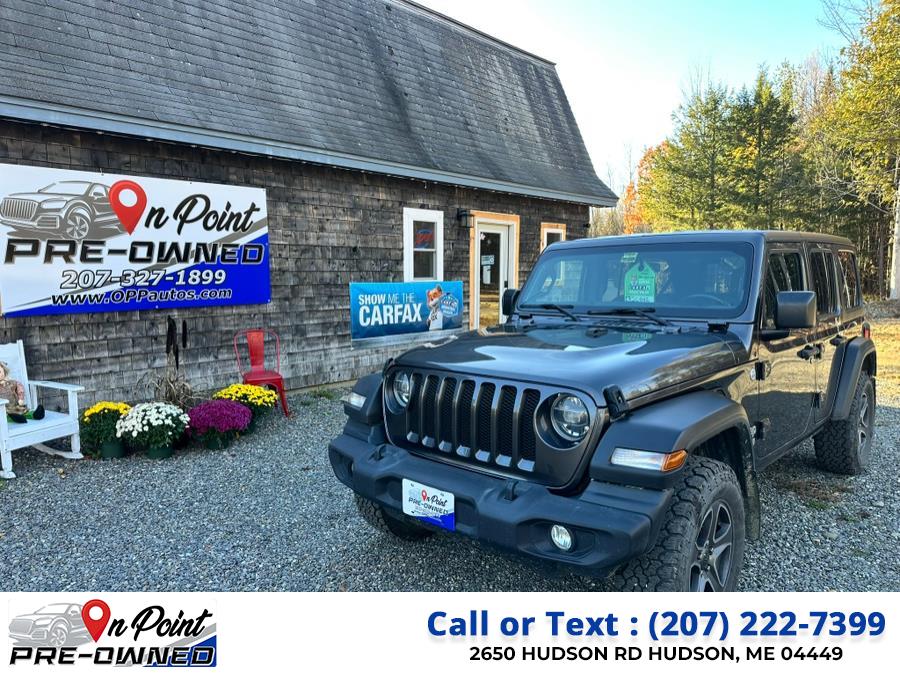 Used 2019 Jeep Wrangler Unlimited in Hudson, Maine | On Point Pre-Owned LLC. Hudson, Maine