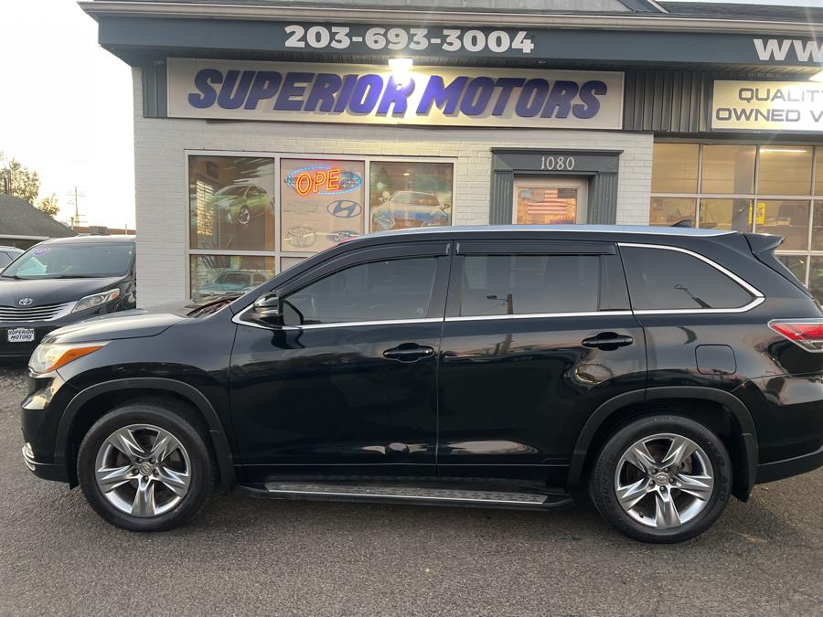 2015 Toyota Highlander AWD 4dr V6 Limited (Natl), available for sale in Milford, Connecticut | Korhan LLC DBA Superior Motors. Milford, Connecticut