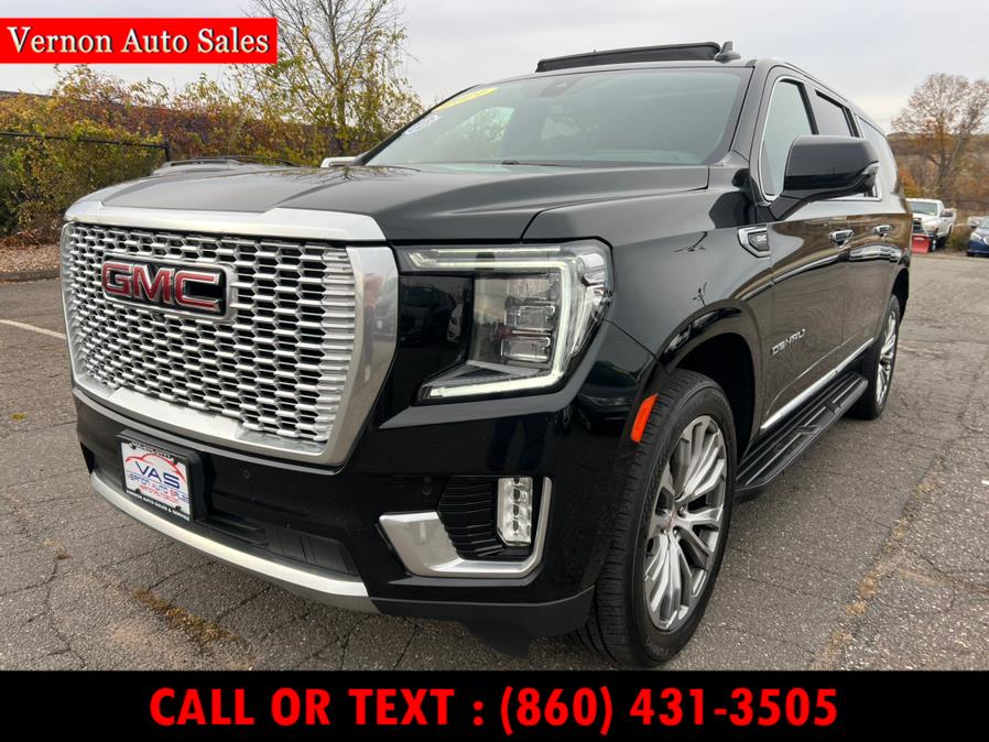 2021 GMC Yukon XL 4WD 4dr Denali, available for sale in Manchester, Connecticut | Vernon Auto Sale & Service. Manchester, Connecticut