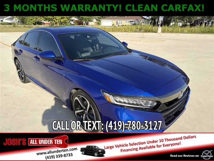 Used Honda Accord Sport 2020 | Josh's All Under Ten LLC. Elida, Ohio
