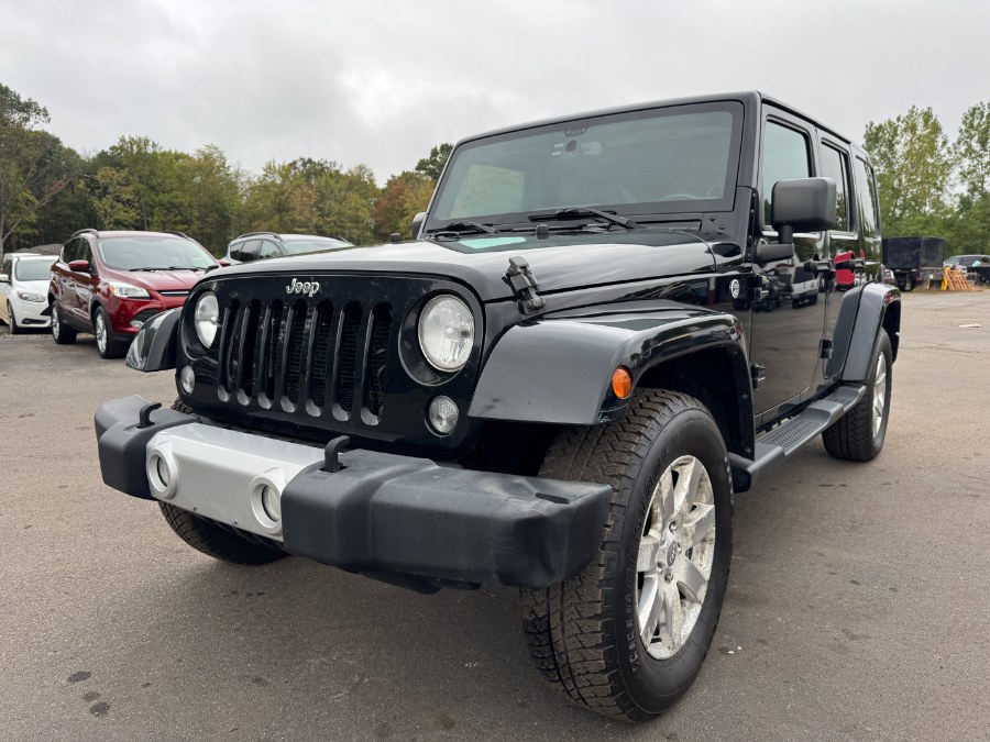 2015 Jeep Wrangler Unlimited 4WD 4dr Sahara, available for sale in Ortonville, Michigan | Marsh Auto Sales LLC. Ortonville, Michigan