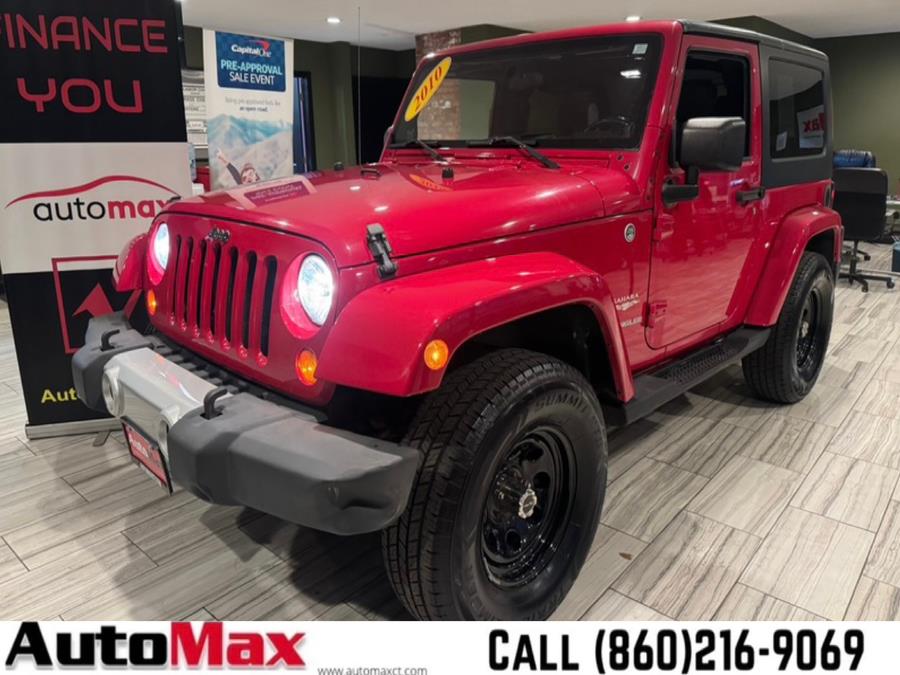 2010 Jeep Wrangler 4WD 2dr Sahara, available for sale in West Hartford, Connecticut | AutoMax. West Hartford, Connecticut