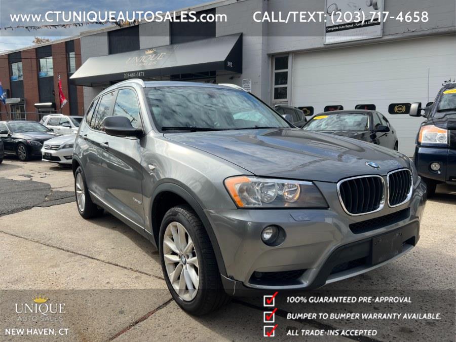 2014 BMW X3 AWD 4dr xDrive28i, available for sale in New Haven, Connecticut | Unique Auto Sales LLC. New Haven, Connecticut