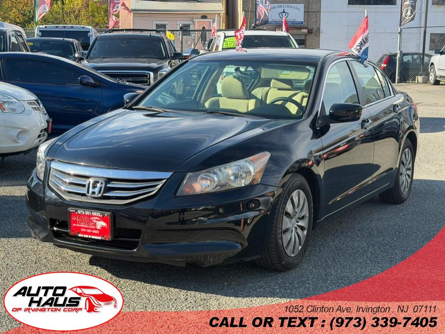 2012 Honda Accord Sdn 4dr I4 Auto LX, available for sale in Irvington , New Jersey | Auto Haus of Irvington Corp. Irvington , New Jersey