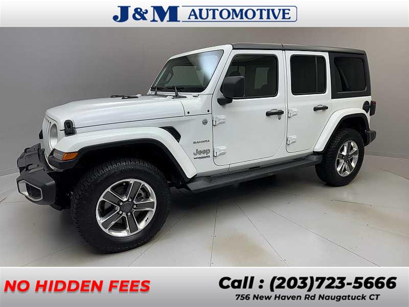 2019 Jeep Wrangler Unlimited Sahara, available for sale in Naugatuck, Connecticut | J&M Automotive Sls&Svc LLC. Naugatuck, Connecticut