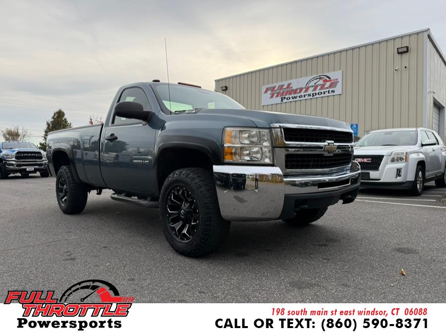 2010 Chevrolet Silverado 2500HD 4WD Reg Cab 133" Work Truck, available for sale in East Windsor, Connecticut | Full Throttle Power Sports LLC. East Windsor, Connecticut
