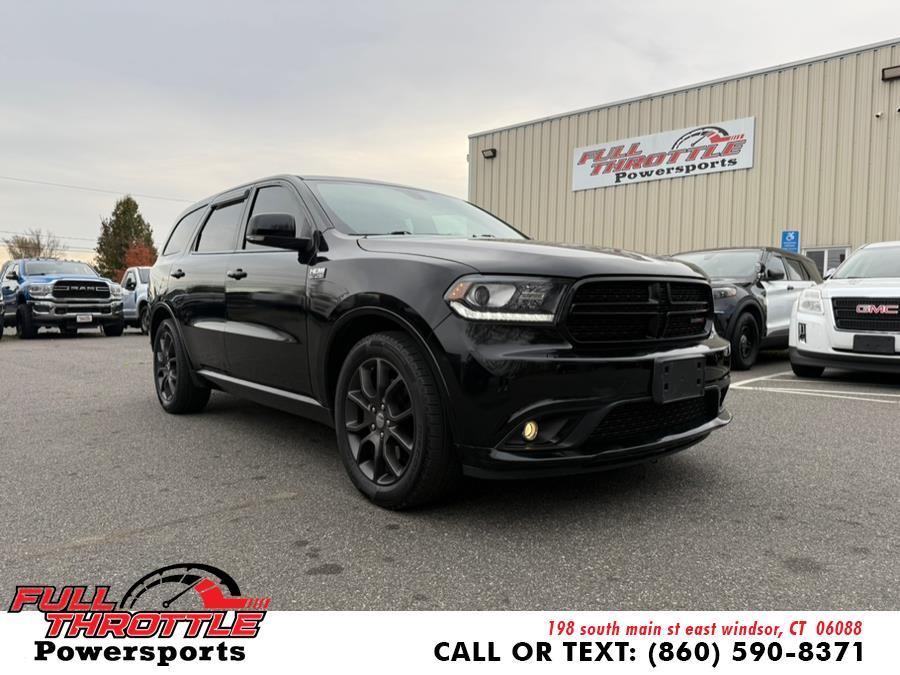 2017 Dodge Durango R/T AWD, available for sale in East Windsor, Connecticut | Full Throttle Power Sports LLC. East Windsor, Connecticut