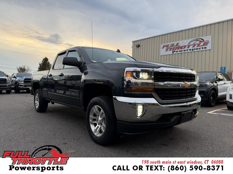 2017 Chevrolet Silverado 1500 4WD Double Cab 143.5" LT w/2LT, available for sale in East Windsor, Connecticut | Full Throttle Power Sports LLC. East Windsor, Connecticut