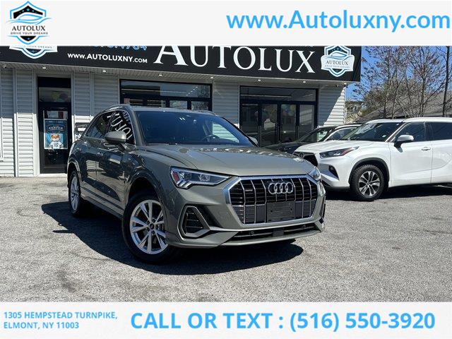 2023 Audi Q3 S line Premium, available for sale in Elmont, New York | Auto Lux. Elmont, New York