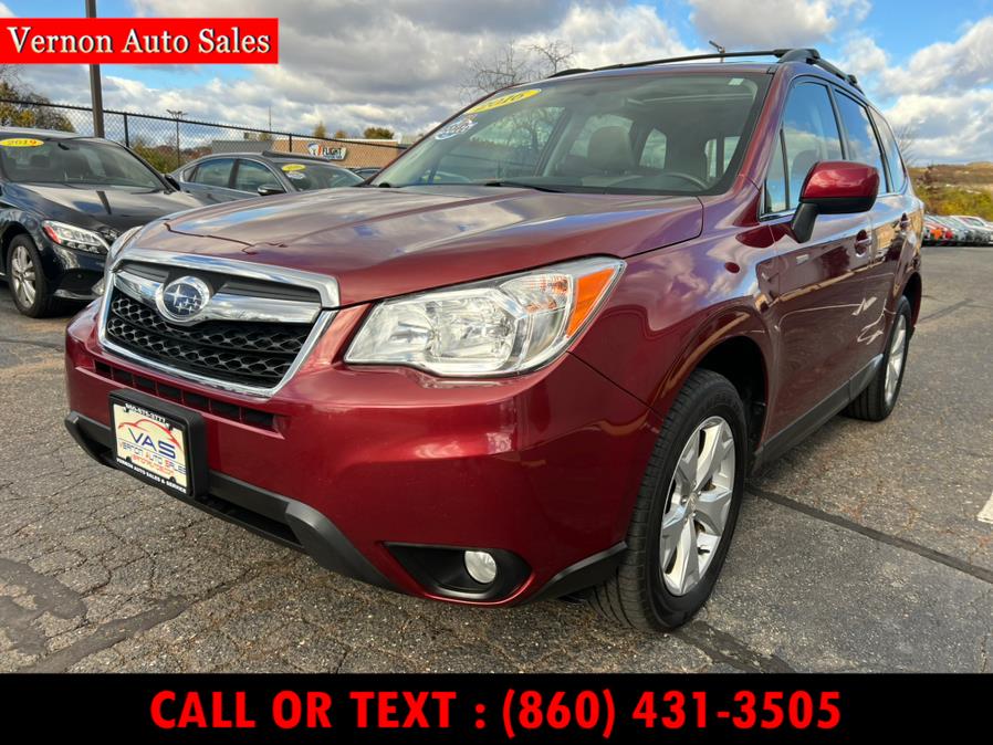Used 2016 Subaru Forester in Manchester, Connecticut | Vernon Auto Sale & Service. Manchester, Connecticut