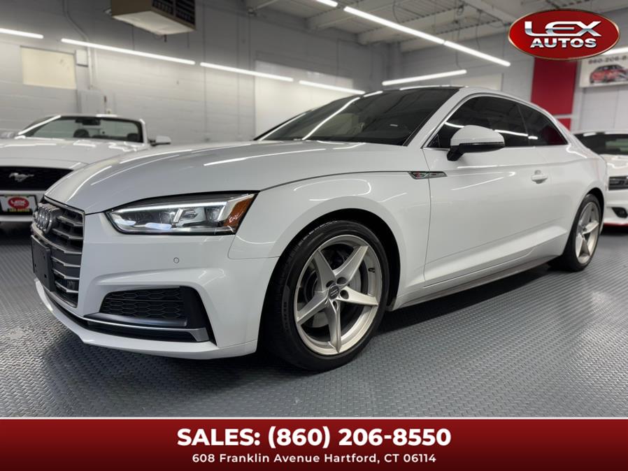 2018 Audi A5 Coupe 2.0 TFSI Premium Plus S tronic, available for sale in Hartford, Connecticut | Lex Autos LLC. Hartford, Connecticut