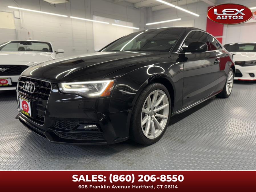 2017 Audi A5 Coupe 2.0 TFSI Sport Tiptronic, available for sale in Hartford, Connecticut | Lex Autos LLC. Hartford, Connecticut