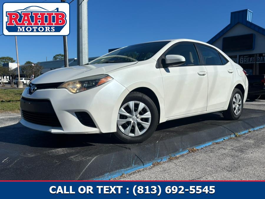 2014 Toyota Corolla 4dr Sdn CVT LE ECO (Natl), available for sale in Winter Park, Florida | Rahib Motors. Winter Park, Florida