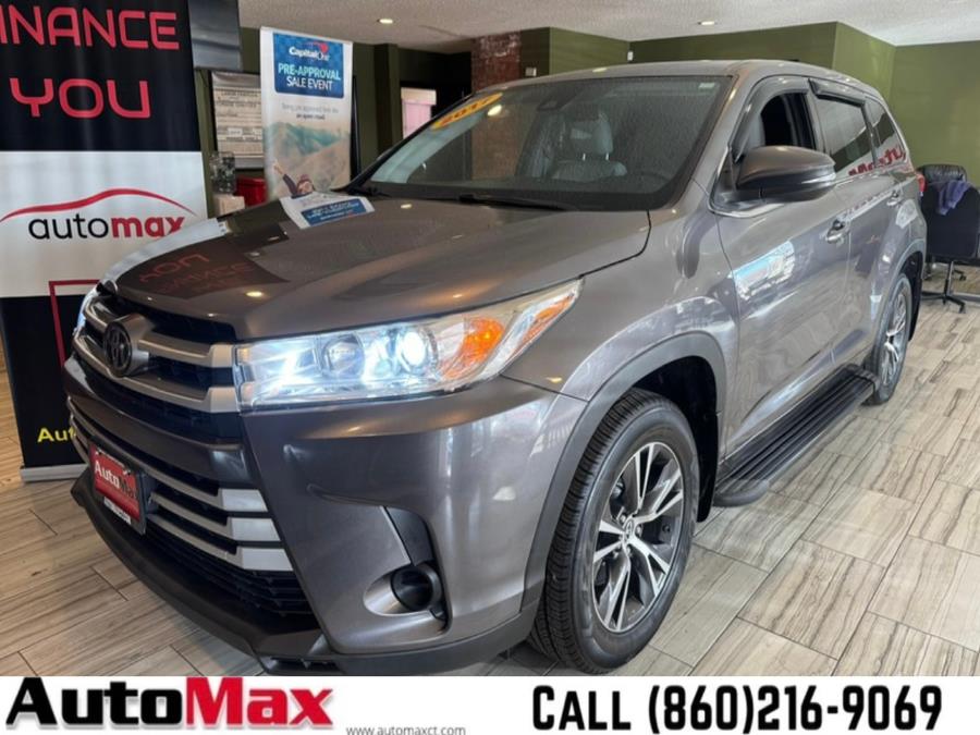 2017 Toyota Highlander LE V6 AWD (Natl), available for sale in West Hartford, Connecticut | AutoMax. West Hartford, Connecticut