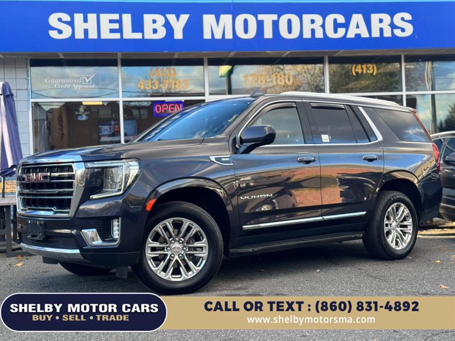 2023 GMC Yukon 4WD 4dr SLT, available for sale in Springfield, Massachusetts | Shelby Motor Cars. Springfield, Massachusetts