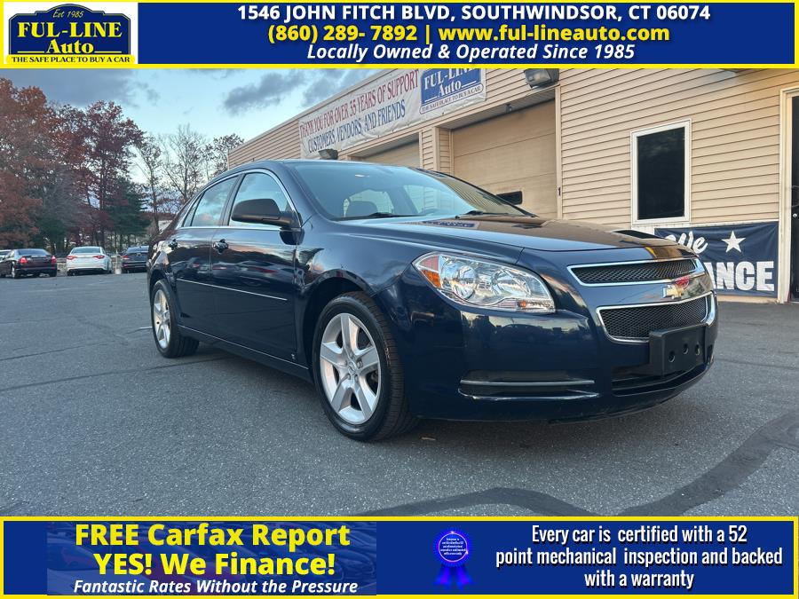 2009 Chevrolet Malibu 4dr Sdn LS w/1LS, available for sale in South Windsor , Connecticut | Ful-line Auto LLC. South Windsor , Connecticut