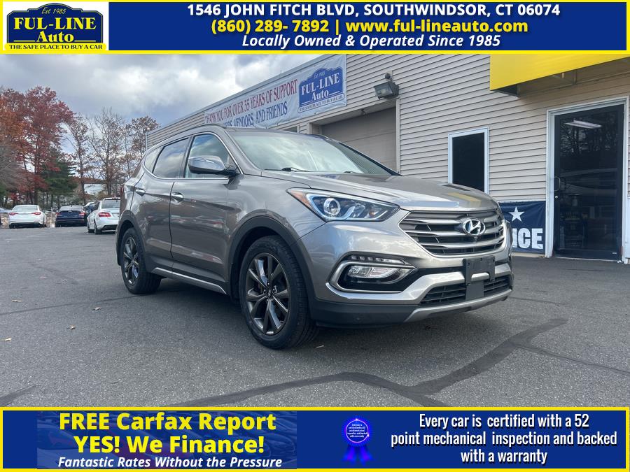2017 Hyundai Santa Fe Sport 2.0T Ultimate Auto AWD, available for sale in South Windsor , Connecticut | Ful-line Auto LLC. South Windsor , Connecticut