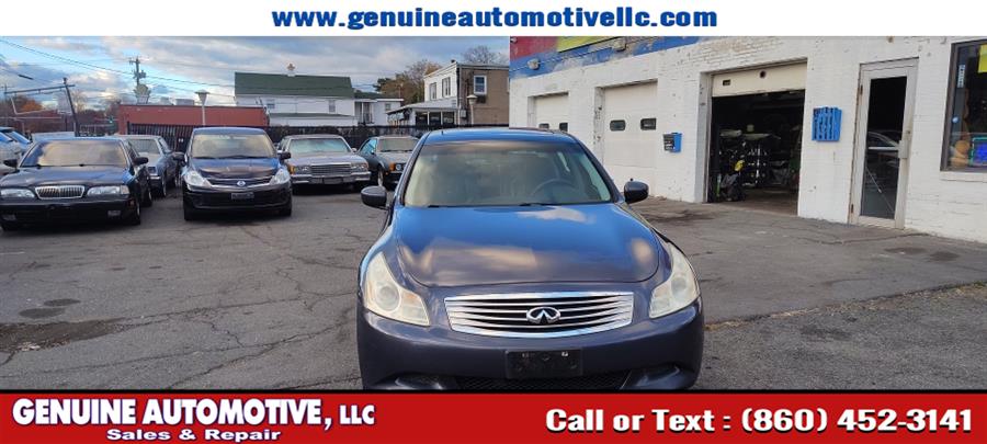 Used 2009 INFINITI G37 Sedan in East Hartford, Connecticut | Genuine Automotive LLC. East Hartford, Connecticut
