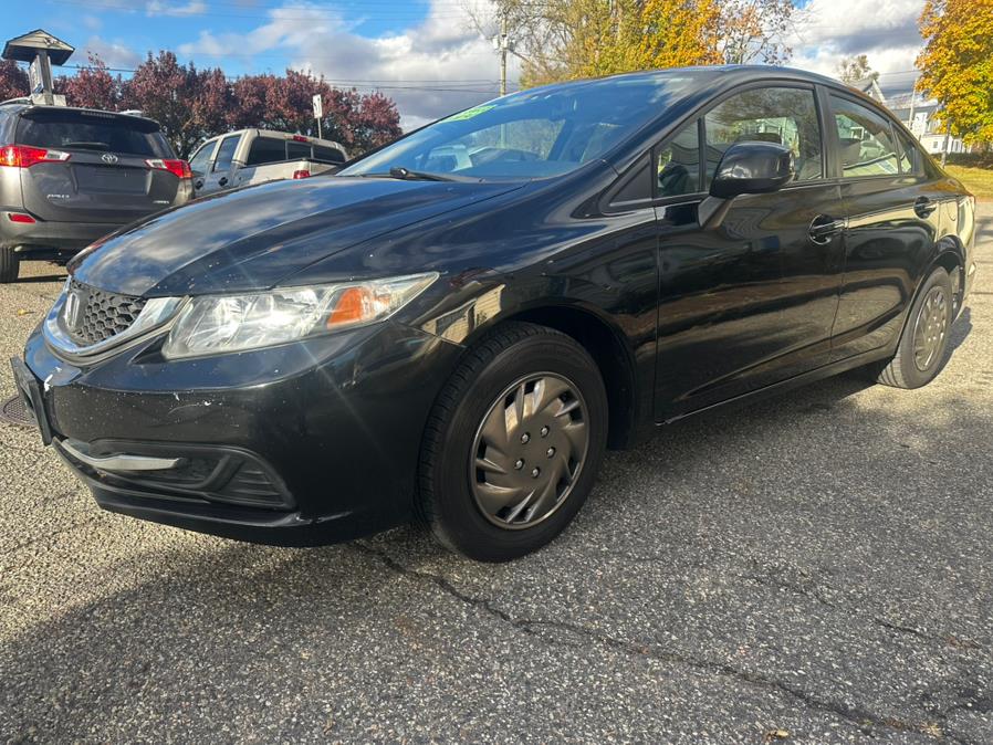 2013 Honda Civic Sdn 4dr Auto LX, available for sale in New Milford, Connecticut | Faustos Auto Body and Repairs LLC. New Milford, Connecticut
