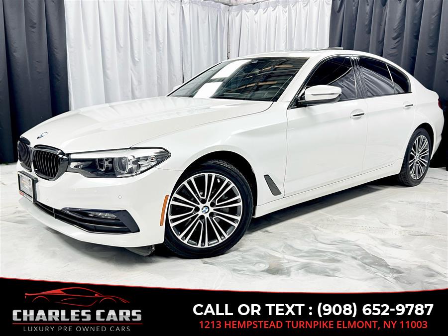 2018 BMW 5 Series 530i xDrive, available for sale in Elmont, New York | Charles Cars. Elmont, New York