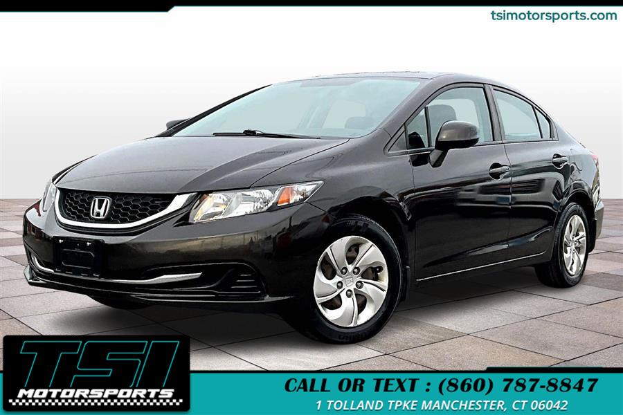 Used 2013 Honda Civic Sdn in Manchester, Connecticut | TSI Motorsports. Manchester, Connecticut
