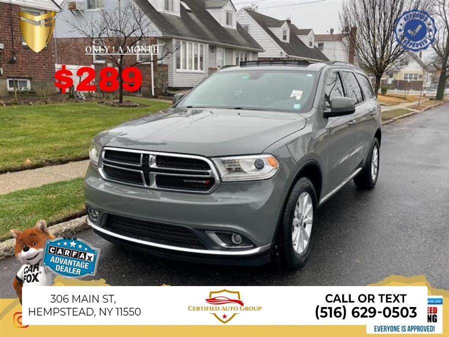 2020 Dodge Durango SXT Plus, available for sale in Hempstead, New York | Certified Auto Group. Hempstead, New York
