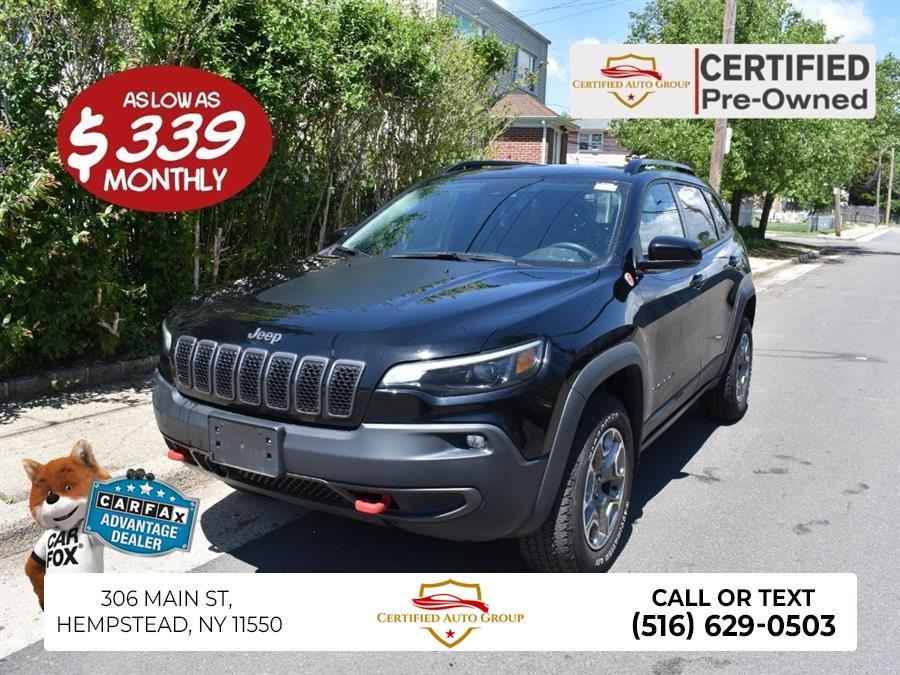 2022 Jeep Cherokee Trailhawk, available for sale in Hempstead, New York | Certified Automotive Group. Hempstead, New York