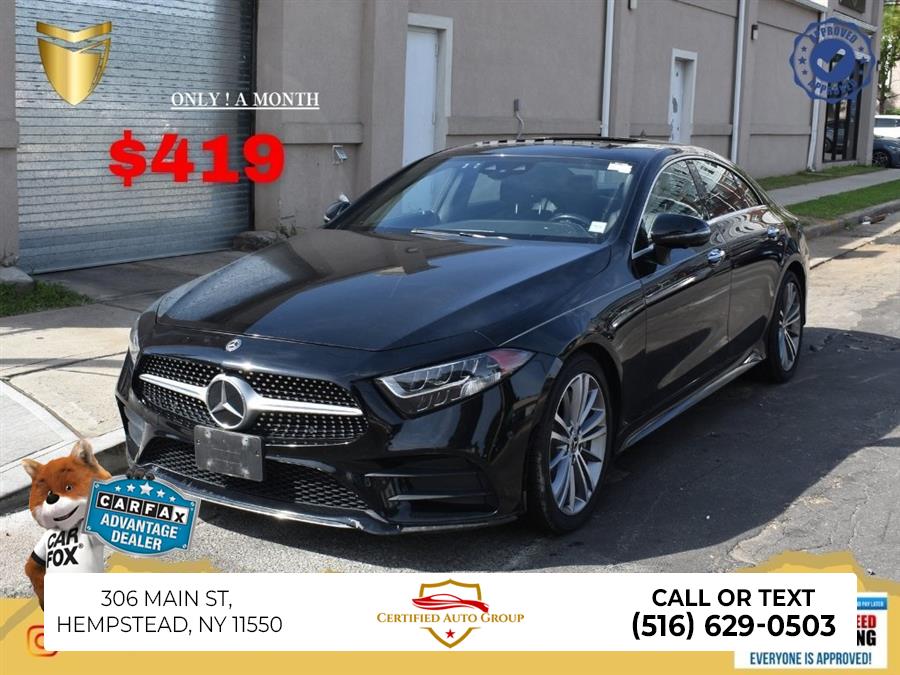 2019 Mercedes-benz Cls CLS 450, available for sale in Hempstead, New York | Certified Auto Group. Hempstead, New York