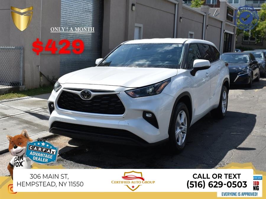 2024 Toyota Highlander LE, available for sale in Hempstead, New York | Certified Auto Group. Hempstead, New York