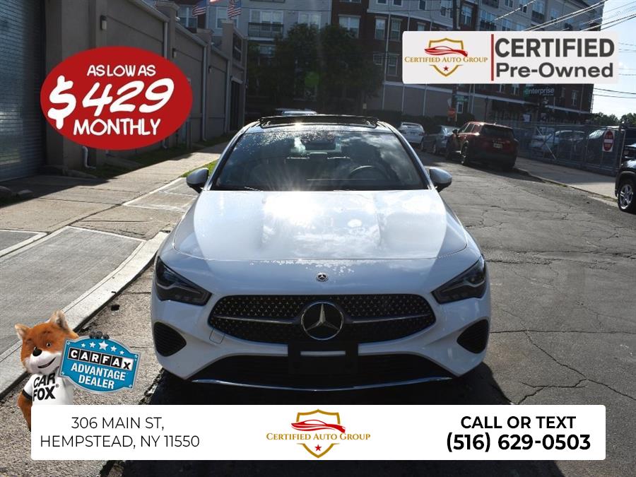 Used 2025 Mercedes-benz Cla in Hempstead, New York | Certified Auto Group. Hempstead, New York
