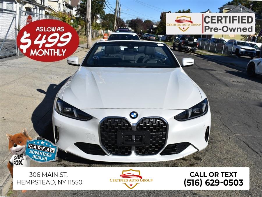 2025 BMW 4 Series 430i xDrive, available for sale in Hempstead, New York | Certified Automotive Group. Hempstead, New York