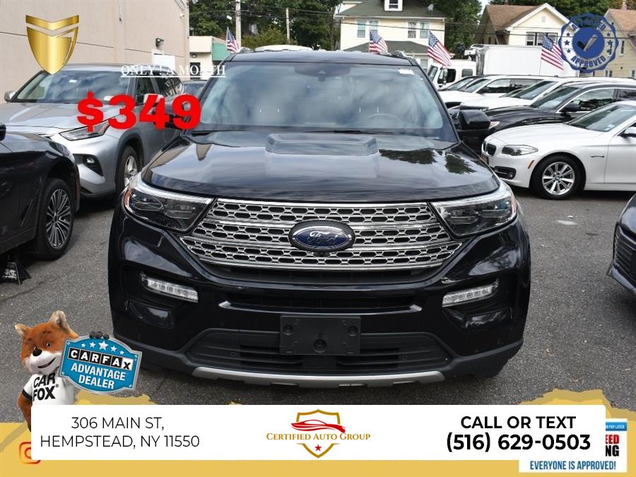 2022 Ford Explorer Limited, available for sale in Hempstead, New York | Certified Auto Group. Hempstead, New York