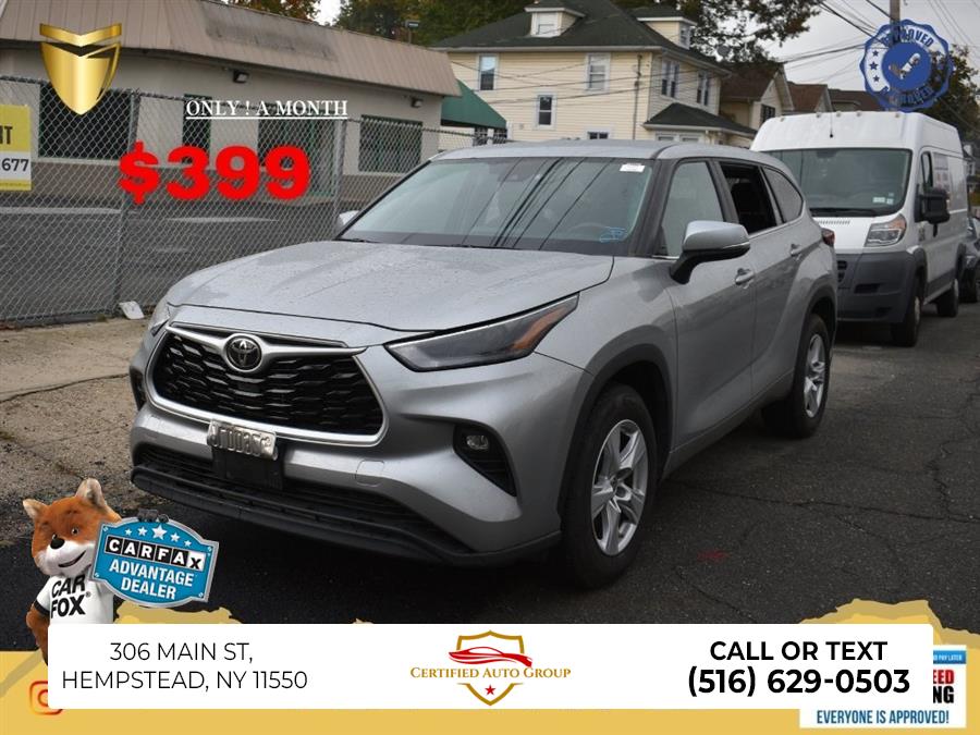 2024 Toyota Highlander LE, available for sale in Hempstead, New York | Certified Auto Group. Hempstead, New York