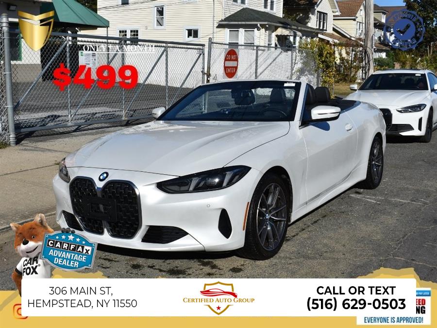 2025 BMW 4 Series 430i xDrive, available for sale in Hempstead, New York | Certified Auto Group. Hempstead, New York