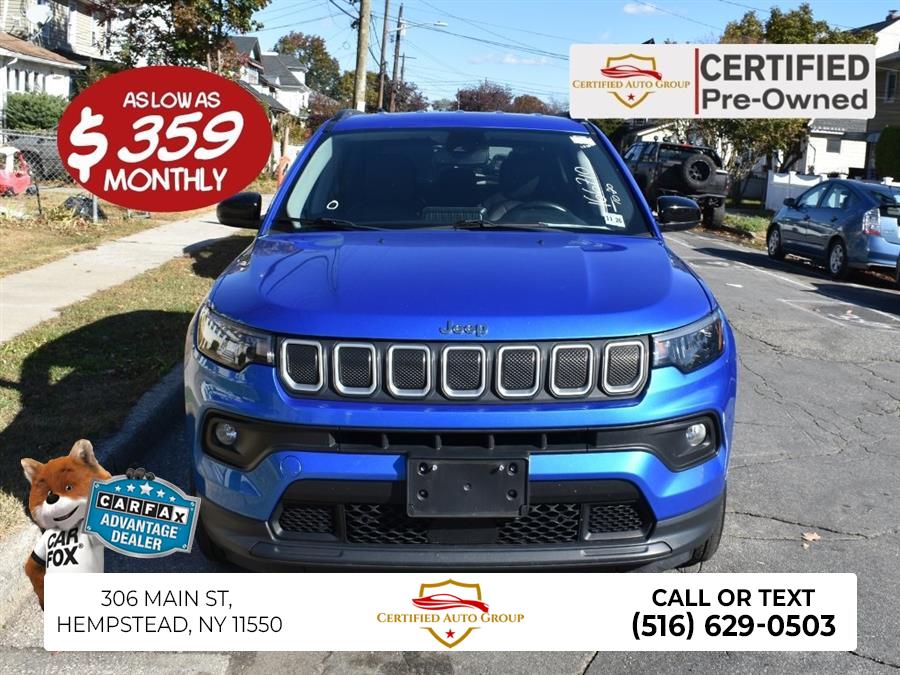 2022 Jeep Compass Latitude, available for sale in Hempstead, New York | Certified Auto Group. Hempstead, New York