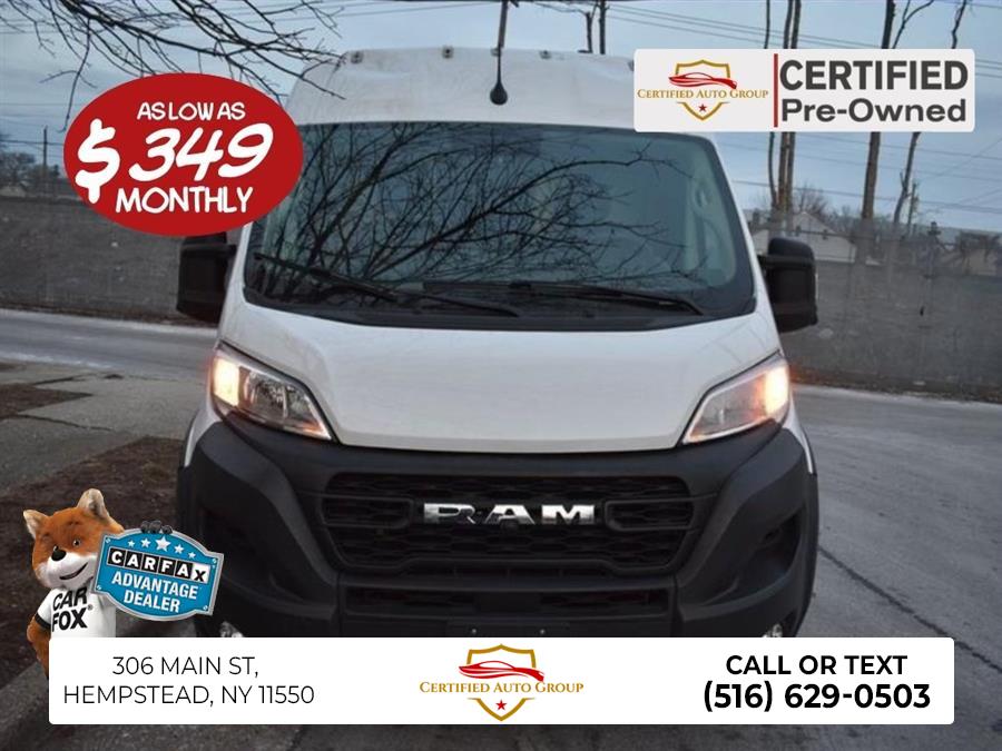 Used 2023 Ram Promaster 3500 in Hempstead, New York | Certified Automotive Group. Hempstead, New York