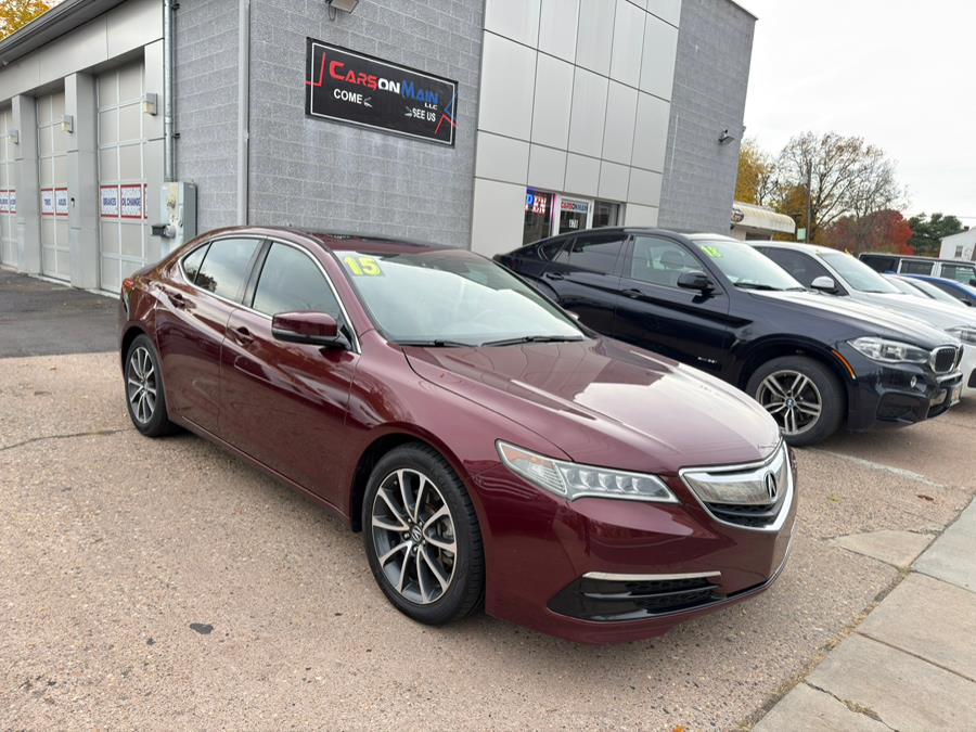 2015 Acura TLX 4dr Sdn FWD V6 Tech, available for sale in Manchester, Connecticut | Carsonmain LLC. Manchester, Connecticut