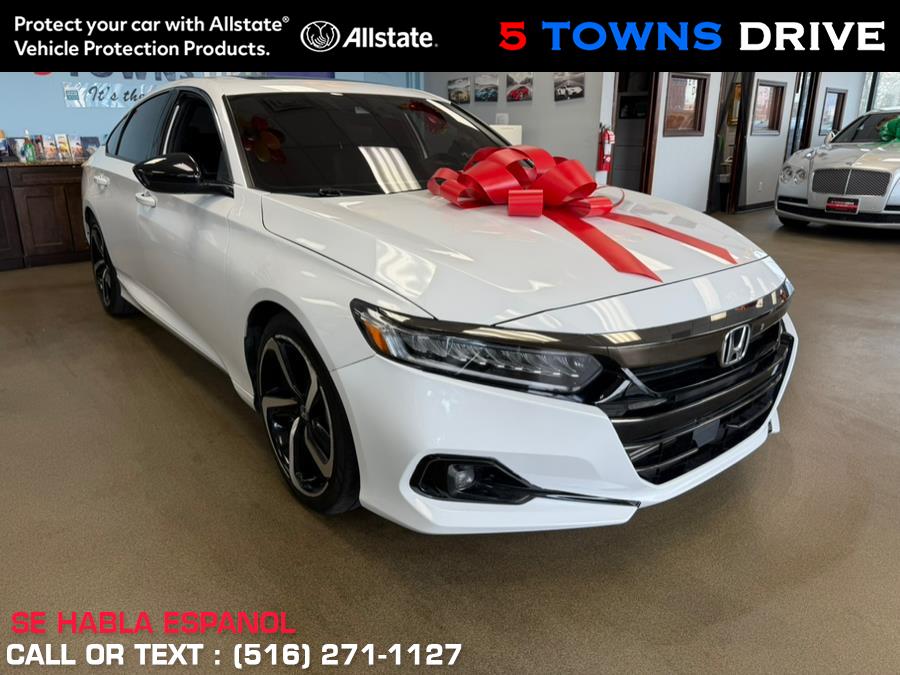 Used Honda Accord Sedan Sport 2.0T Auto 2021 | 5 Towns Drive. Inwood, New York