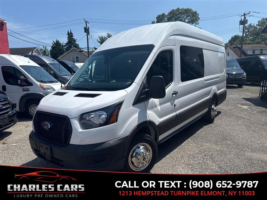 2021 Ford Transit Cargo 350, available for sale in Elmont, New York | Charles Cars. Elmont, New York