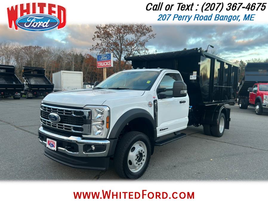 2025 Ford Super Duty F-550 DRW XL 4WD Reg Cab 11' Switch-N-Go System, available for sale in Bangor, Maine | Whited Ford. Bangor, Maine