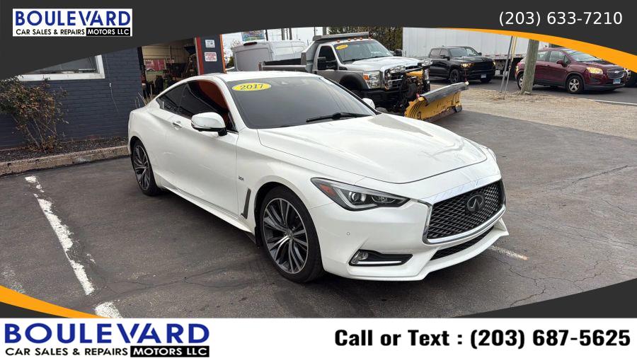 2017 Infiniti Q60 3.0t Premium Coupe 2D, available for sale in New Haven, Connecticut | Boulevard Motors LLC. New Haven, Connecticut