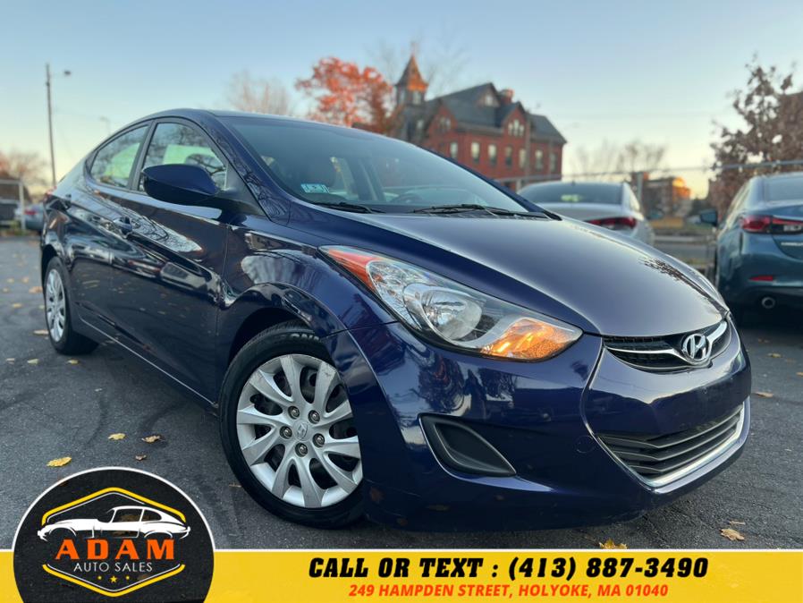 2011 Hyundai Elantra 4dr Sdn Auto GLS PZEV (Alabama Plant), available for sale in Holyoke, Massachusetts | Adam Auto Sales. Holyoke, Massachusetts
