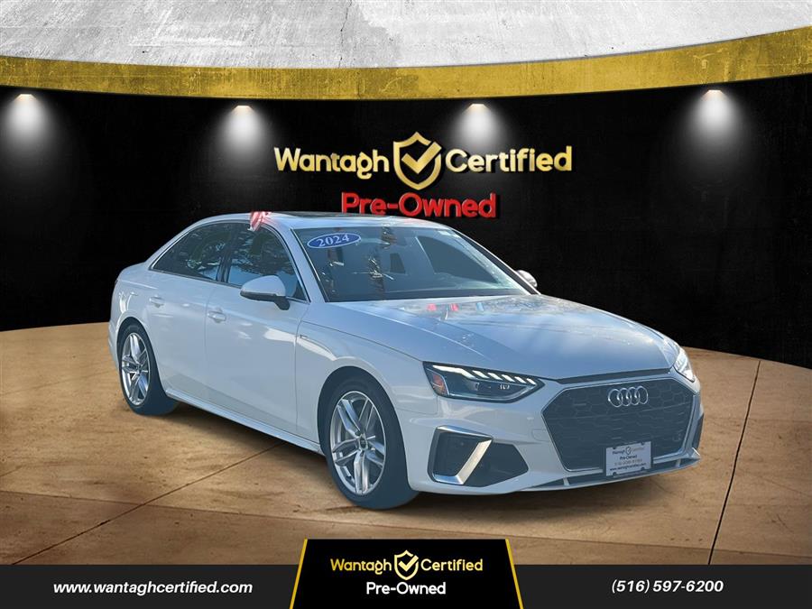 Used 2024 Audi A4 Sedan in Wantagh, New York | Wantagh Certified. Wantagh, New York
