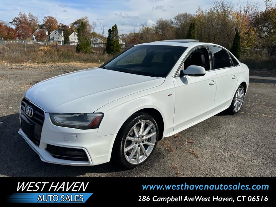 2015 Audi A4 4dr Sdn Auto quattro 2.0T Premium Plus, available for sale in West Haven, Connecticut | West Haven Auto Sales LLC. West Haven, Connecticut
