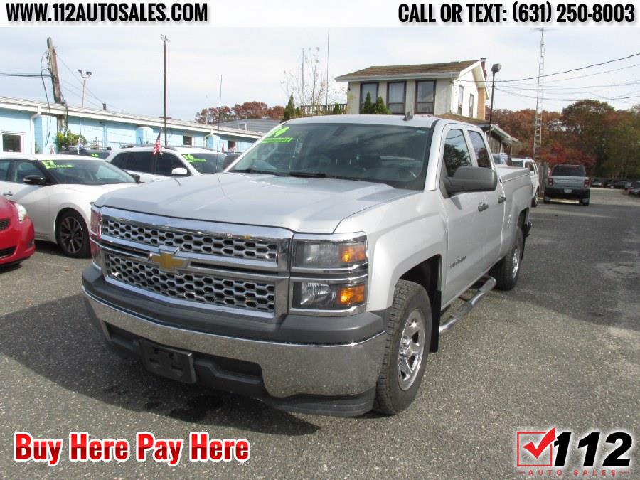 2014 Chevrolet Silverado Work Truck 2WD Double Cab 143.5" Work Truck w/2WT, available for sale in Patchogue, New York | 112 Auto Sales. Patchogue, New York