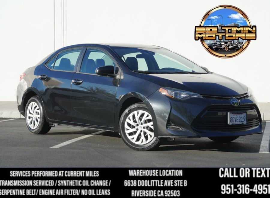 2019 Toyota Corolla LE (ONE OWNER) LE (ONE OWNER), available for sale in Riverside, California | Big Timin Motors LLC. Riverside, California