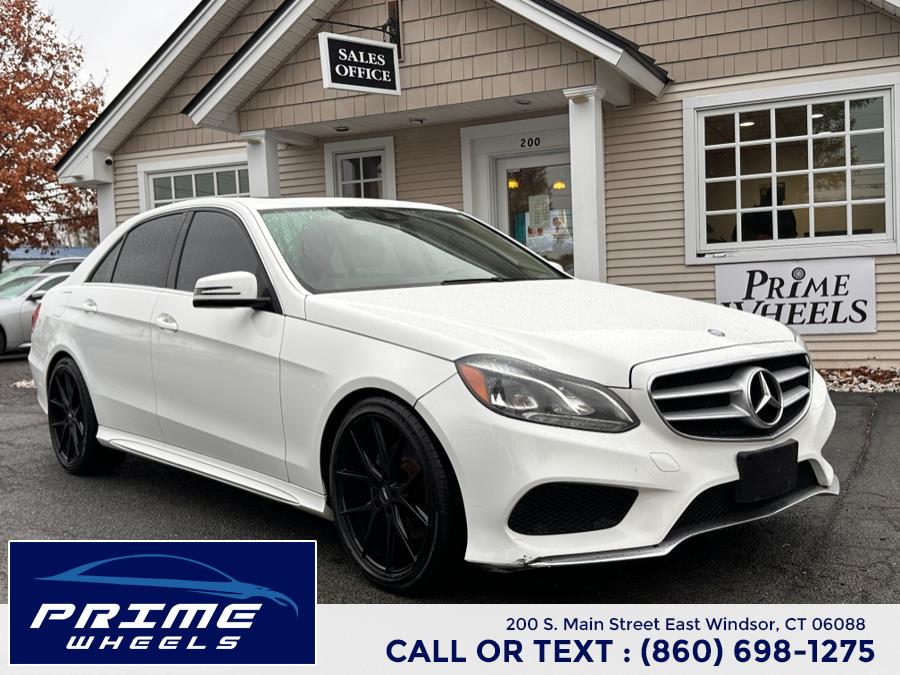 2014 Mercedes-Benz E-Class 4dr Sdn E 350 Luxury 4MATIC, available for sale in East Windsor, Connecticut | Prime Wheels. East Windsor, Connecticut