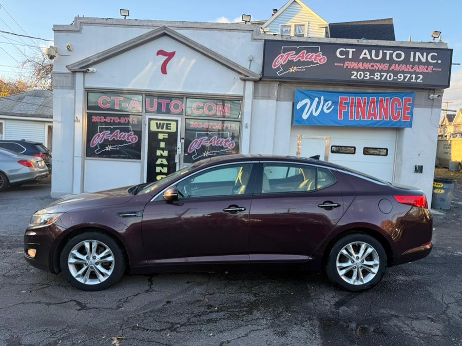 2013 Kia Optima 4dr Sdn EX, available for sale in Bridgeport, Connecticut | CT Auto. Bridgeport, Connecticut